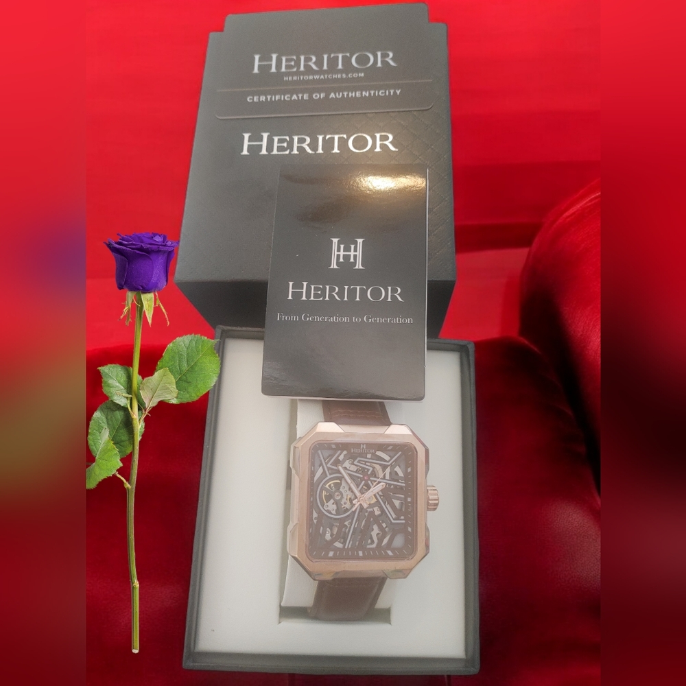 Heritor automatic Campbell luxury watch Men